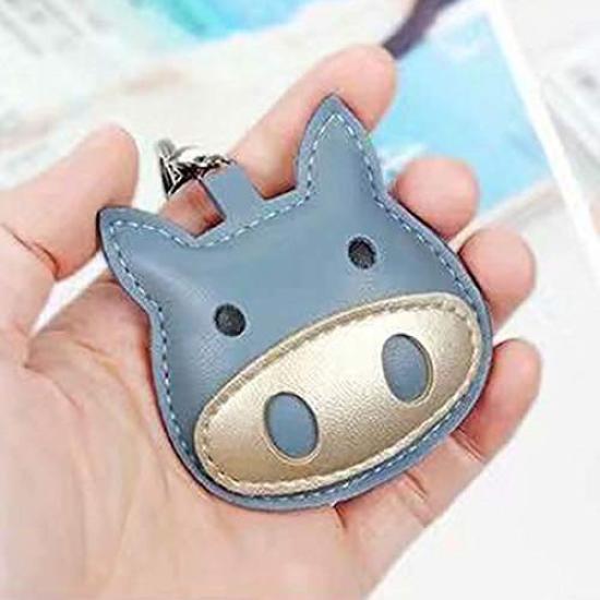 Cute leather piglet keychain [AIXUAN]