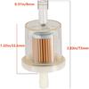 1/4 Inline Fuel Filter 691035 Replacement for brigs and straton Engine Kawasaki 493629 84001895 49019-0014 49019-7001 49019-0027 845125 Motorcycle
