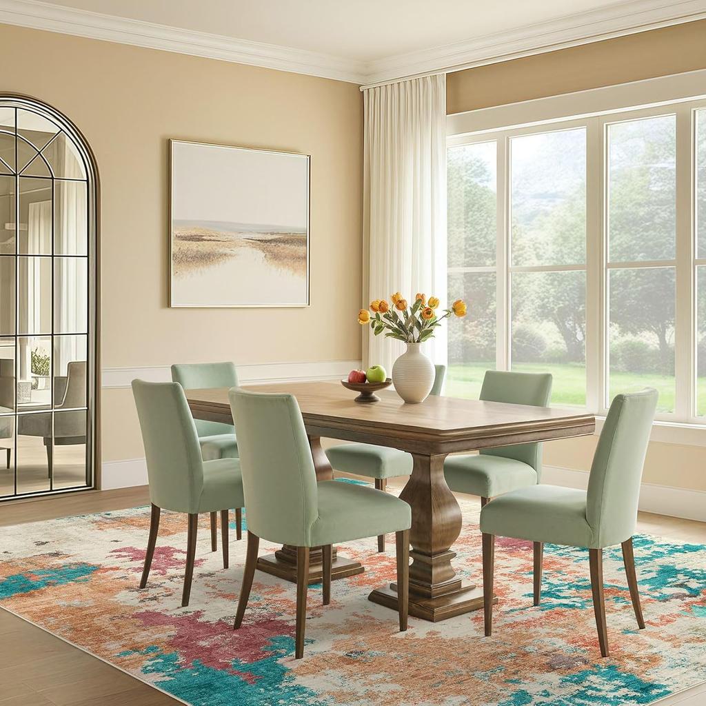 Modern Abstract Carpet for Office, Coffee Shop, Living Room, Bedroom and Home Decoration