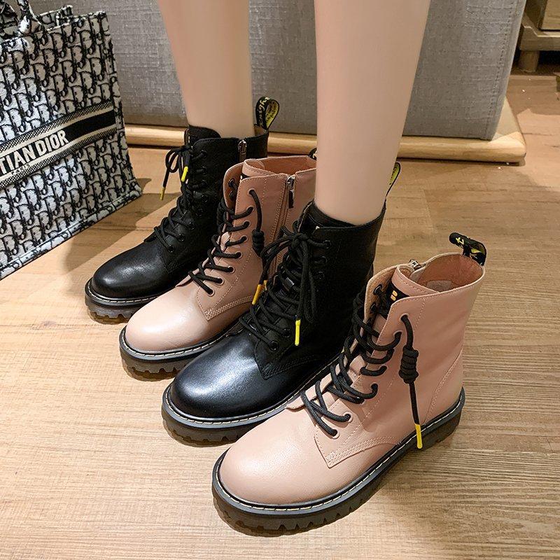 flat fall boots