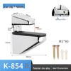 Adjustable Zinc Alloy Glass and Wood Shelf Clamp Bracket