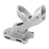 Flag Bracket Adjustable 45 Degree Aluminum Alloy Strong Rustproof 3 Hole Flag Pole Holder Bracket