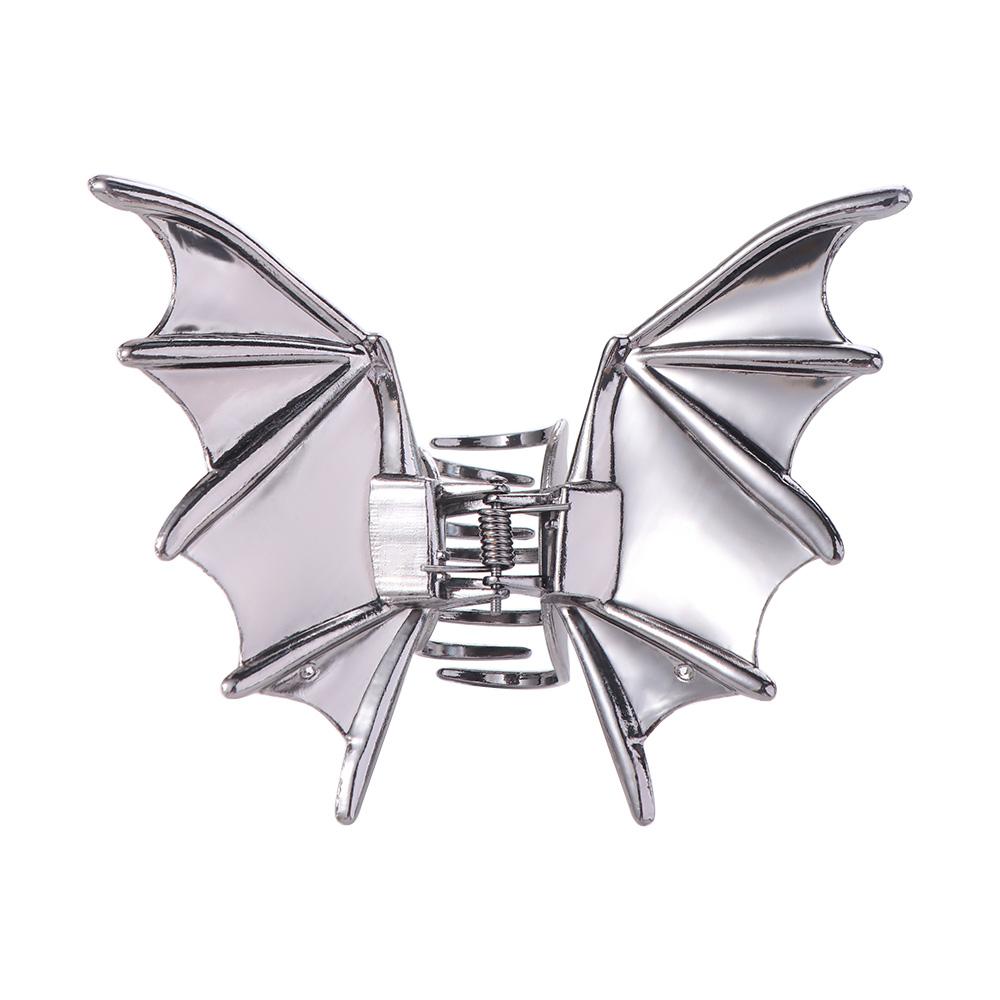 

Gifts Y2k Bat Claw Clip Shark Clip Korean Style Bat Wing Hair Claw Barrettes Hair Accessories Bat Hairpin Streetwear чорний