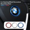 Car  Decoration Ring Steering Wheel Circle Sticker Frame Metal Cover For BMW G30 G32 G01 G02 G05 G06 G07 G26 G23 G22 F40 F20 G08 OT4