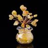 Positive Energy Natural Aventurine Bonsai Handmade Gemstone Healing Tree  Birthday Gifts