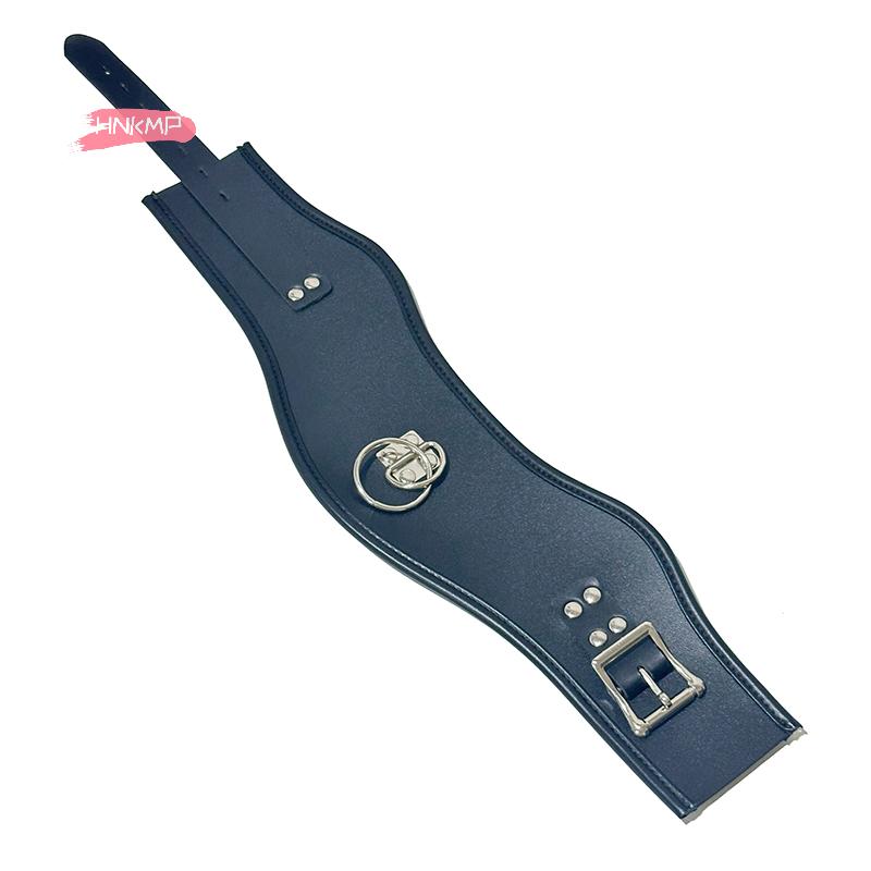 Leather Posture Collar for Couples Choker Bondage Restraints Adult Role Play Submissive Sexual Toy for Enhanced Intimacy And Fun