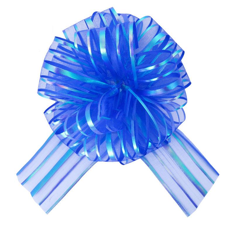 20pcs Car Decor DIY Pull Flower Ribbons Wedding Car Birthday Party Decor Gift Packing Romantic Home  Gauze Drawing