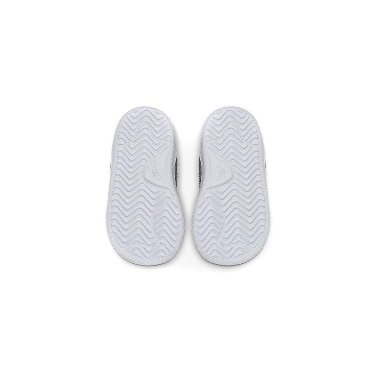 Nike Casual Low Top Skateboard Shoes White Black Infant And Toddler 833537-107