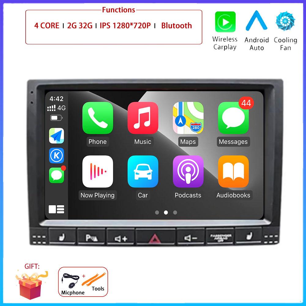 

9 4G Android OS для Volkswagen VW Touareg 2002 - 2012 Автомобильный Радио Стерео Мультимедиа Видео GPS Навигатор Плеер QLED экран BT 5.0