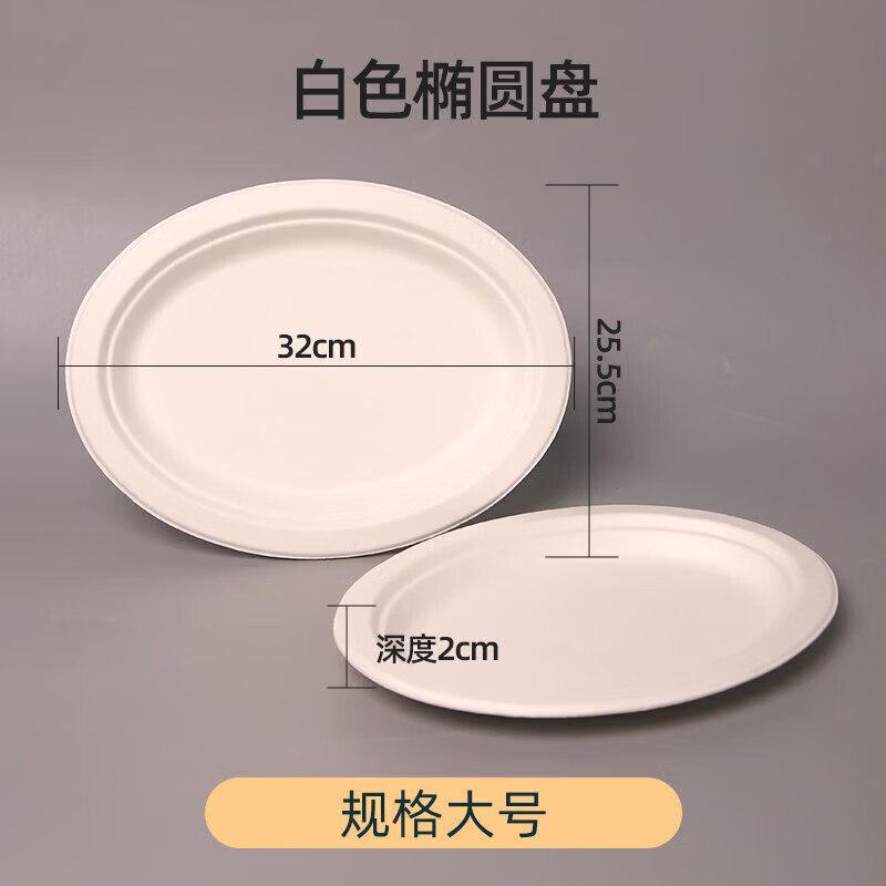 OEING Biodegradable Disposable Dinnerware Plates