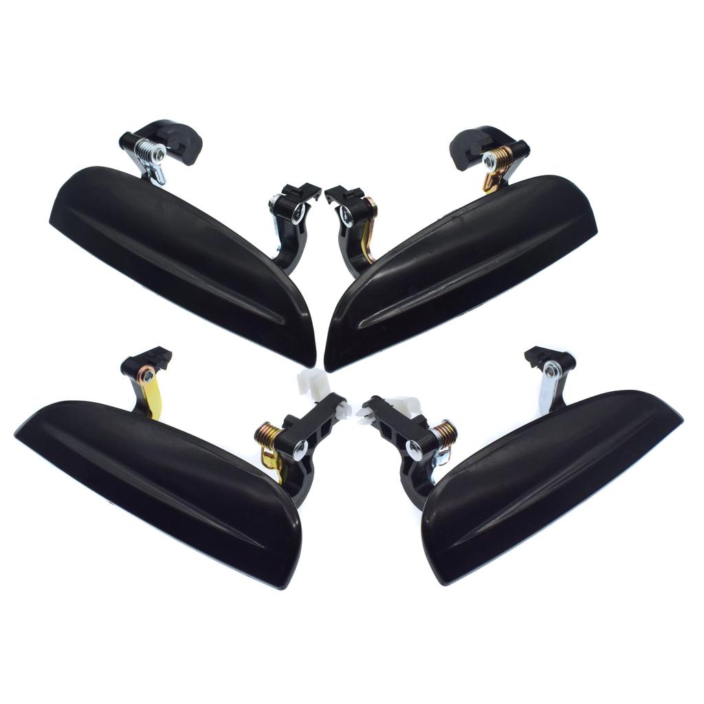 1 or 2 or 4 PCS Black For Kia Rio 1.6L 2003 2004 2005 Exterior Outside Door Handle Front Rear Left Driver OR Right Passenger