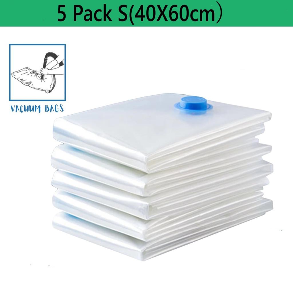 Space Saver Vacuum Storage Bags For Clothing Vacuum Sealed Bags for Clothes Large Moving Bags Suitcase Organizer Packing Pouch