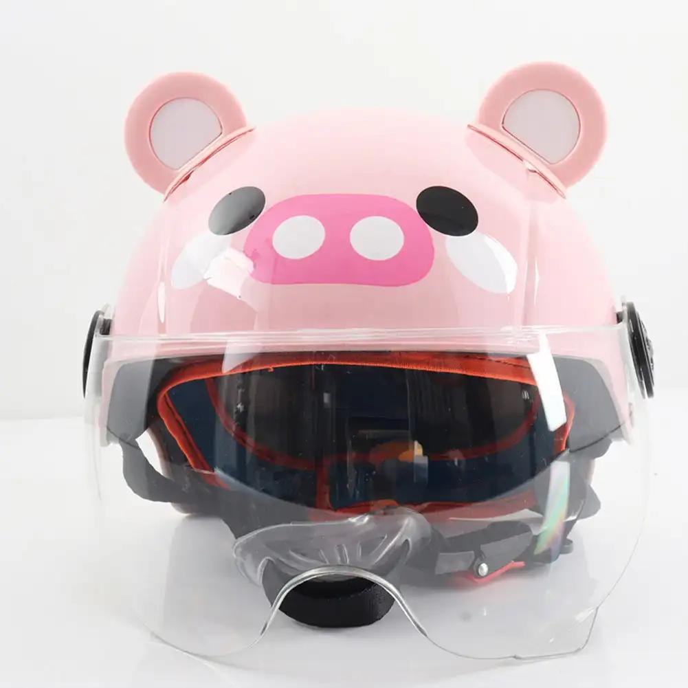 

Милый регулируемый детский шлем для верховой езды, защитный шлем для велосипеда, детский сверхлегкий амортизирующий шлем для скейтборда для малышей