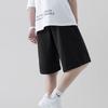 Li Ning Sports Lifestyle Series Minimalist Brand Logo Letter Print Lightweight Loose Fit Drawstring Sports Shorts Unisex shorts Black AKSV291-1