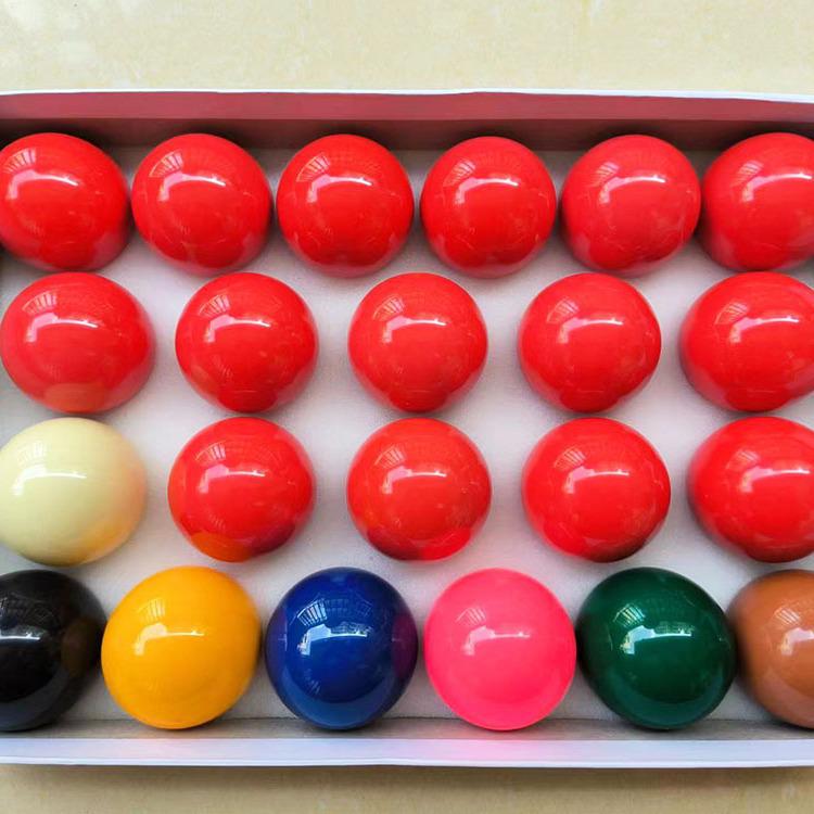 Billiard Ball Set: English, Domestic, Chinese, Snooker Accessories with Black Box