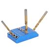 Drill Guide Jig 30 45 90 Degree Aluminum Alloy Angle Drill Jig for Woodworking Cutting