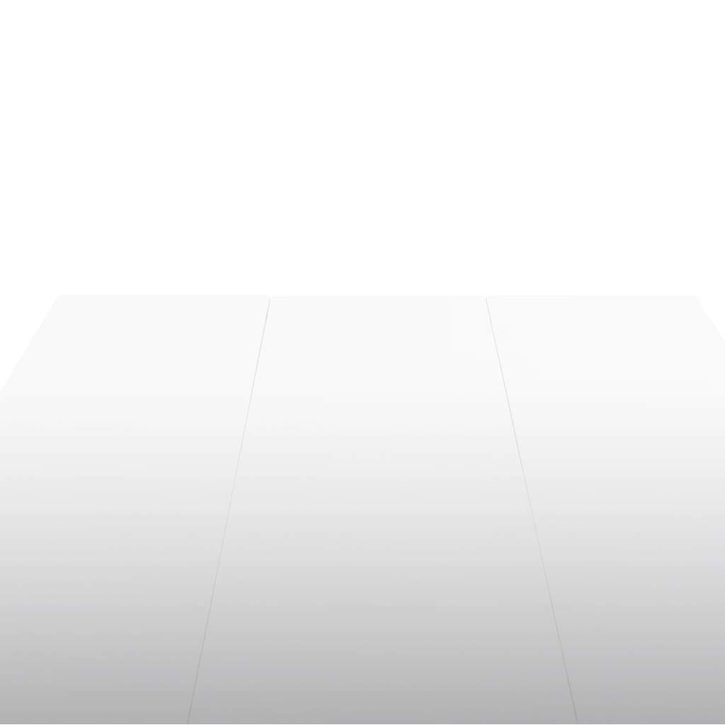 Eettafel 179x89x81 cm Hoogglans Wit