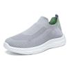 Shoes Men's casual shoes Flying woven running shoes Single sports shoes Soft polyurethane one-pedal sole Lazy shoes