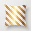 Ins Nordic Style Home Soft Decoration Gold Sofa Pillowcase Digital Printing Office Cushion Cover Pillowcase