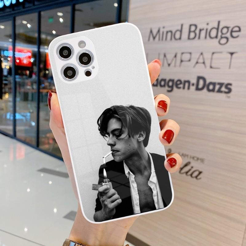 Cole Sprouse Cool Phone Case For IPhone 14 13 12 11 Pro Max X XR XS 8 7 Plus Liquid Glass Color Phone Cover