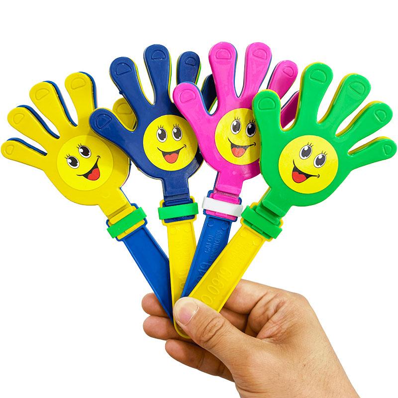 

Ручные хлопушки трещотки 8 шт 7,5 дюймов пластиковые хлопающие руки партийные трещотки шумелки спортивные мероприятия принадлежности для дня рождения