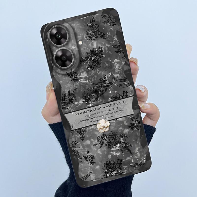 Phone Case for Realme Note 60 60X Narzo N61 Back Cover Matte Shell New design Soft Silicone Funda for Realme Note60 RMX3933 Case