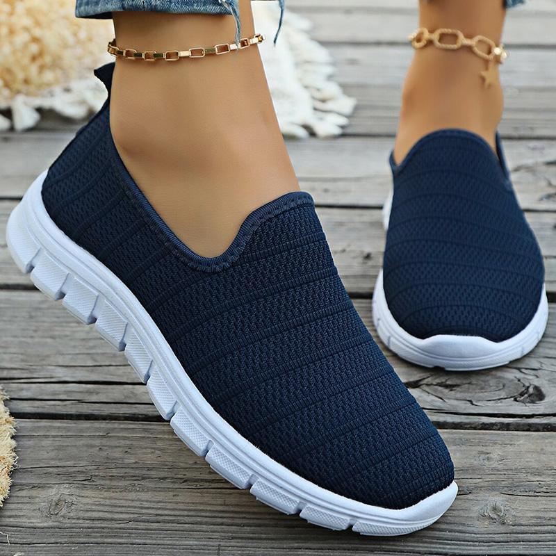Women's Sneaker Slip On White Shoes For Woman Sneakers Lightweight Sports Shoes Women Autumn Casual Vulcanize Footwear Female