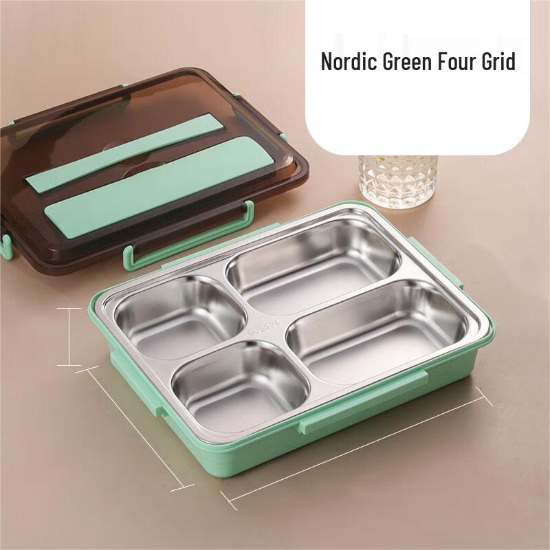Qianxing 304 Stainless Steel Bento Lunch Box Set