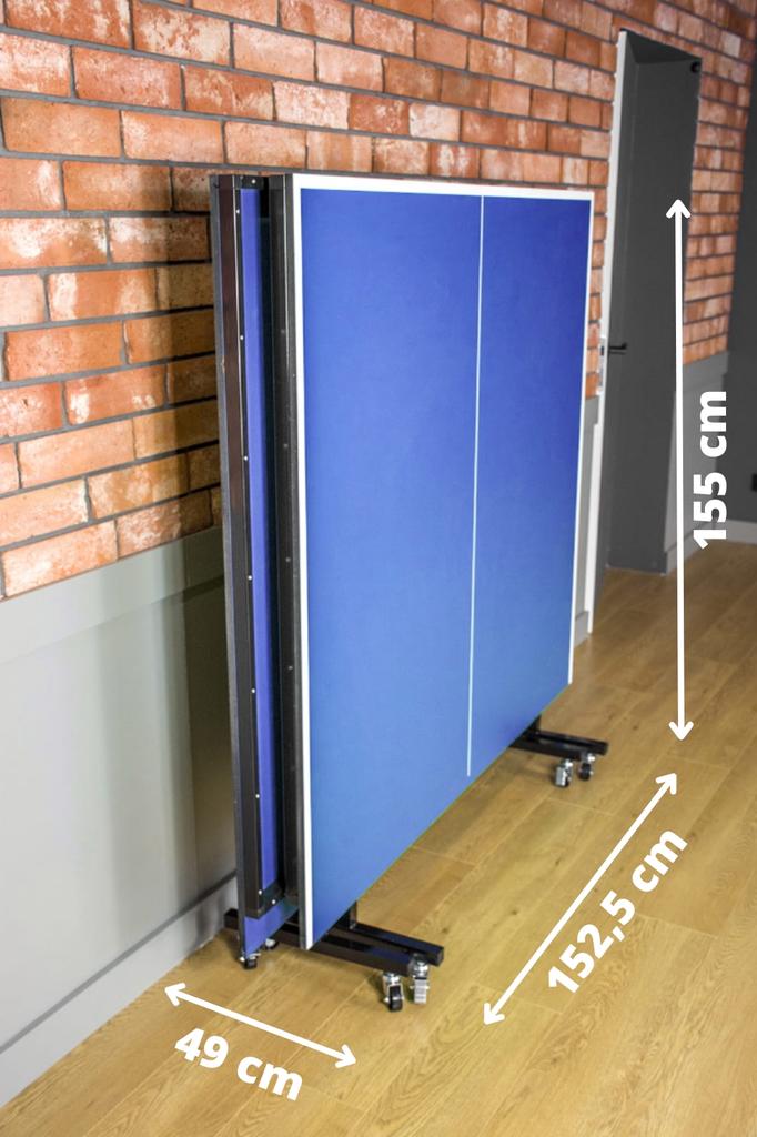 Set of foldable table tennis ping pong table net racket