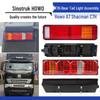 HOWO A7, T7H & Shacman C7H Rear Tail Light Assembly Accessories