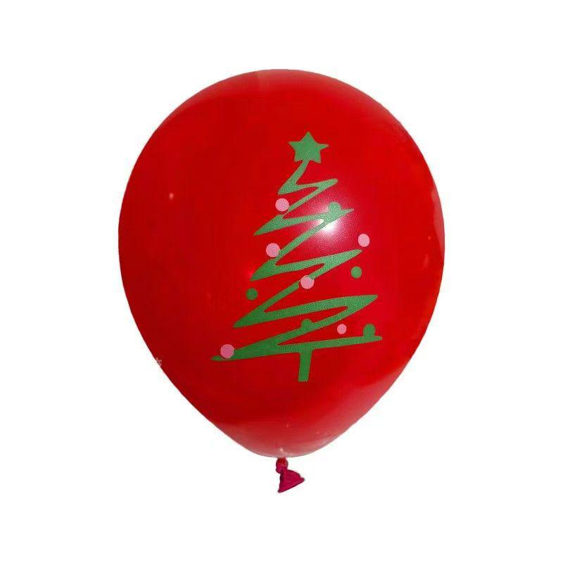 12-tums Förtjockade Snöflinga Julballonger för Dekorationer & Evenemang