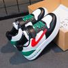 Spring Autumn Kids Breathable Block Sneakers Boys Girls Casual Sports Shoes Fashionable Canvas Flat Shoes For Children