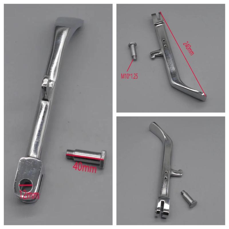 Motorcycle side stand support for keeway superlight 125 150 200 202 Bigboy QJ200-2H vintage chopper accessories
