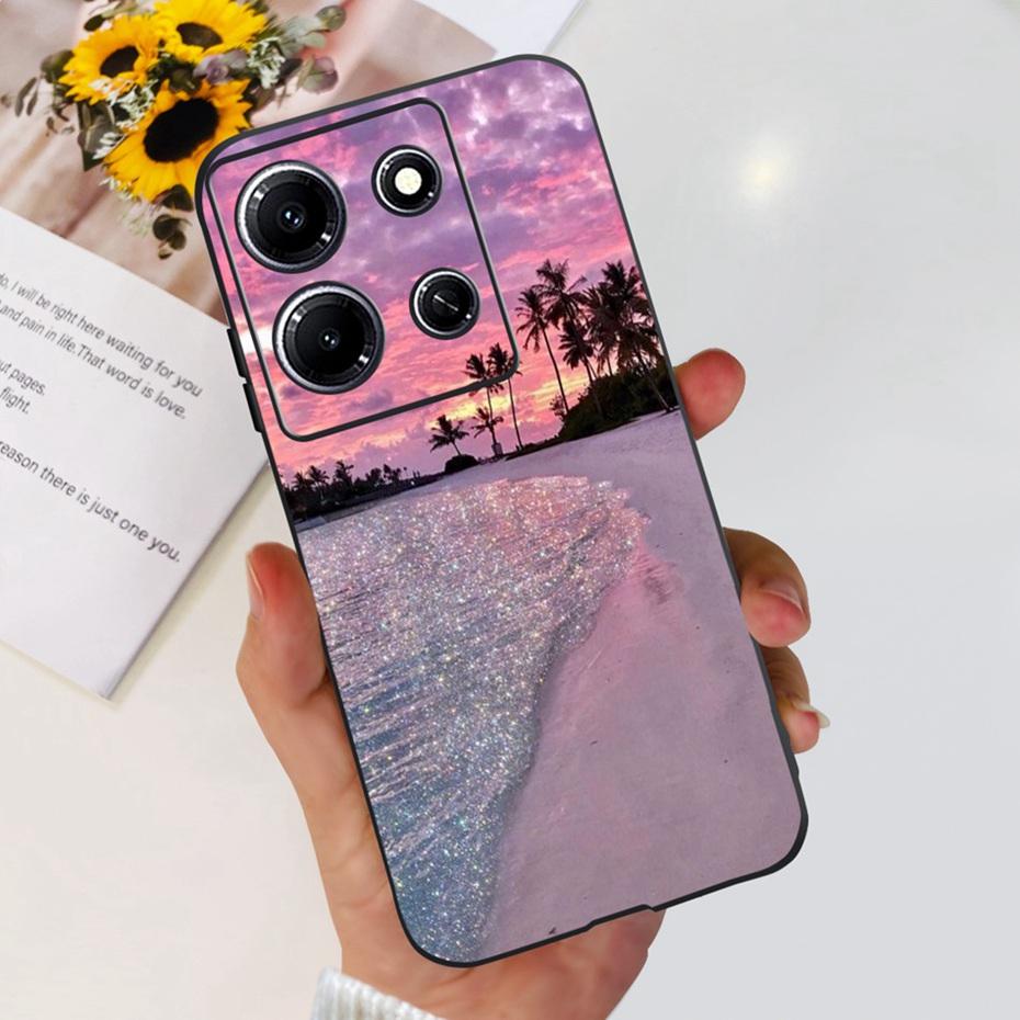 Fashion Butterfly Phone Case For Infinix Note 30i Note30 Pro 2023 Soft Silicone TPU Back Cover For Infinix Note 30 Pro Note30i