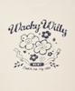 WACKY WILLY Women'S Big Lily Vintage Short Sleeve T-Shirt Cream
