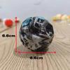 1PCS Moon shaped porous elastic ball for children indoor and outdoor decompression super elastic ball fun children's gift reward