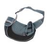 Pet Sling Breathable Mesh Portable Single Shoulder Bag Dog Carrier Sling for Outdoor Travel Black