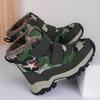 Winter Children's Cotton Warm Camouflage Snow Boots Cotton Boots Cotton Shoes 28-39