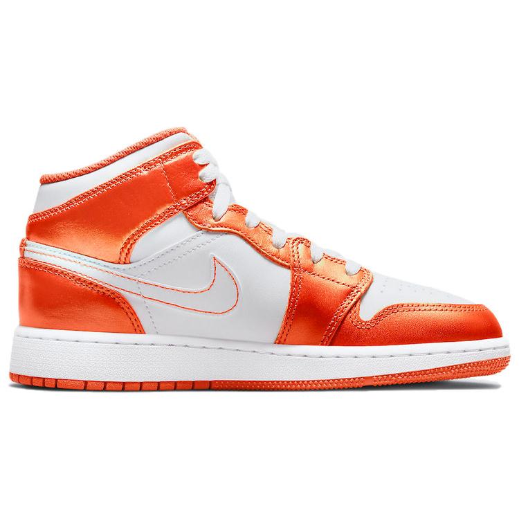 New Jordan 1 Mid Metallic Orange GS DM4228-800