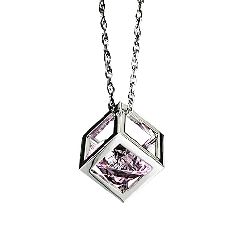 

[Подлинный] ETERNAL IRIS Украшение для зеркала заднего вида автомобиля, украшение для салона автомобиля из кристаллов, хрустальный аксессуар, стильный (искрящийся розовый)