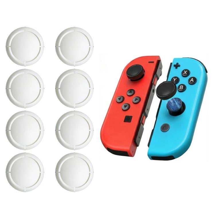 8Pcs Anti‑Slip Silicone Thumb Grip Caps Joystick Protector For Nintendo Switch / Switch OLED / Switch Lite Controller