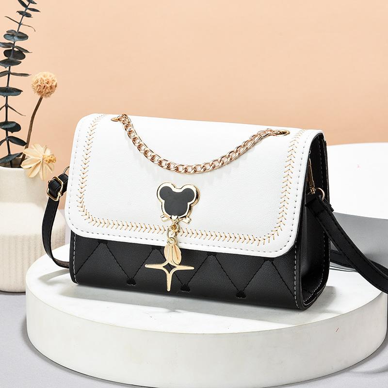 Women's Bag Mobile Phone Bagtrendy and Minimalist  Shoulder Bag Crossbody Bag  Version Magnetic Buckle Small Square Bag