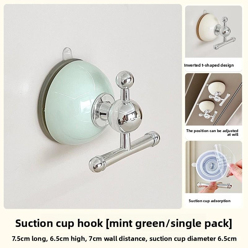 Holzmaserung Saugnapfhaken Stark, ohne Bohren, hochbelastbar für Eingangsbereich und Badezimmer