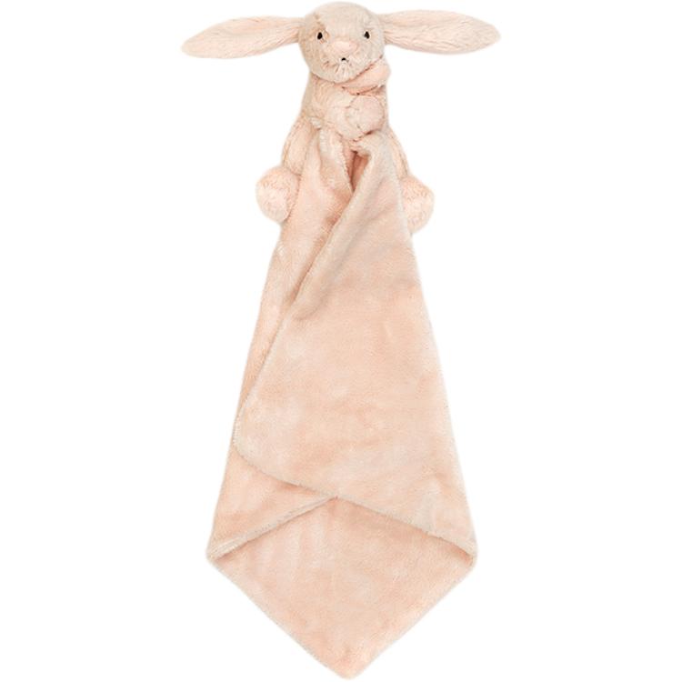 JELLYCAT Bunny Collection Pink Bunny Soothing Towel Dolls Plush Doll 34cm Height In Sitting Posture