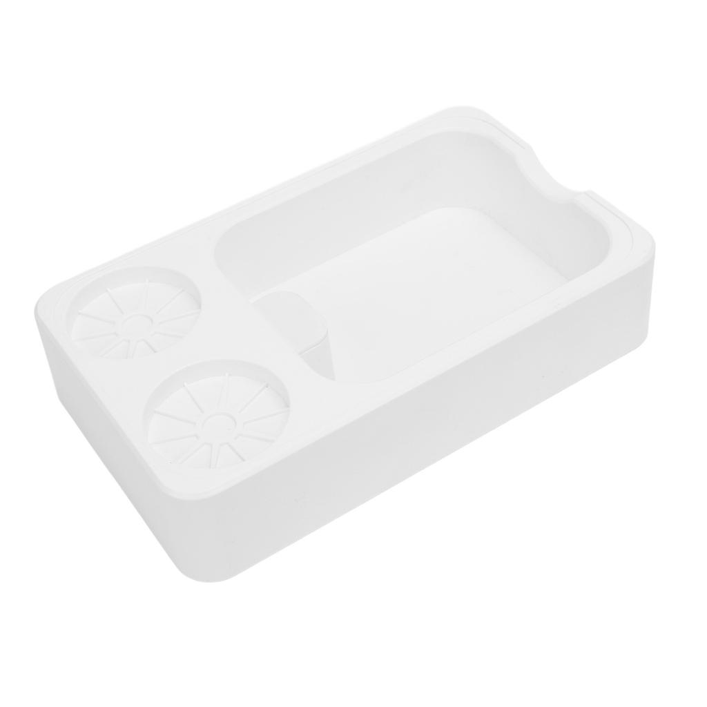 Coffee Knock Box Organizer ABS Multifunctional Coffee Knock Box Station for 51mm 53mm 58mm