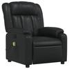 VidaXL Reclining Massage Armchair, Chair with Footrest, Seat with Backrest and Armrests Living Room, Modern, 373567