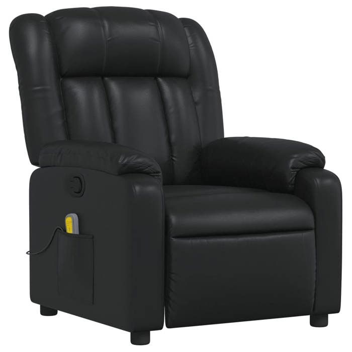 VidaXL Reclining Massage Armchair, Chair with Footrest, Seat with Backrest and Armrests Living Room, Modern, 373567