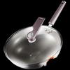 304 Edelstahl Wabe Antihaft Wok