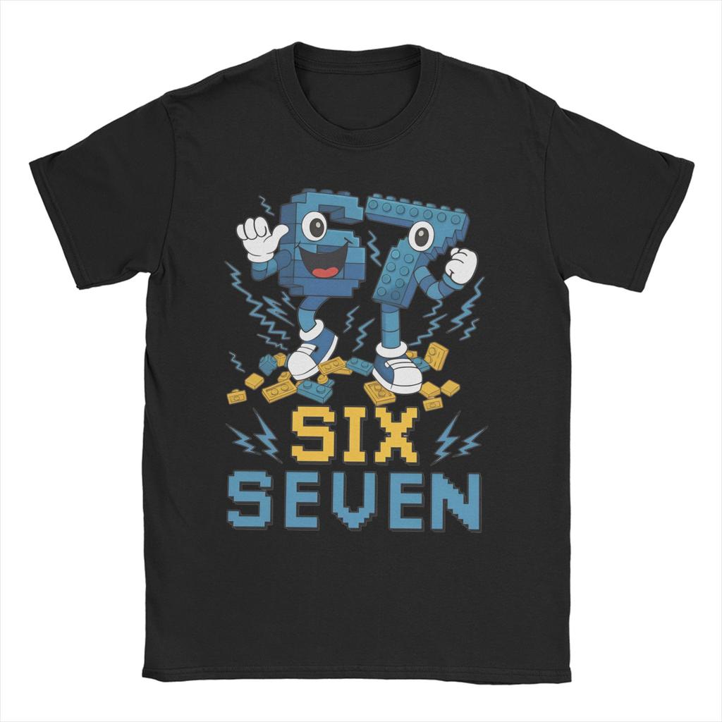 Men Women TShirt Steal a Brainrot Six Seven 67 Italian Brainrot Gaming  Funny Cotton Tees Short Sleeve  T Shirts Tops Big Size