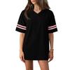 Plain Blank Football Jerseys For Women Unisex Athletic T-Shirts Practice Sports Uniforms Outfits